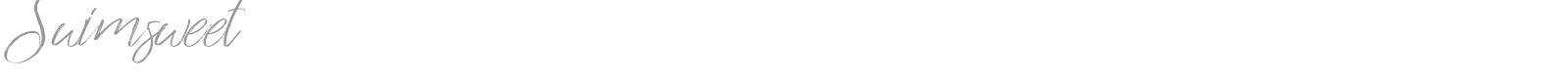 Swimsweet font preview